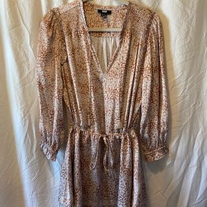 Paige Kaylene Animal-Print 100% Polyester Dress.